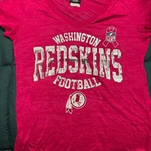 NFL Washington Redskins Kids Pink Tee